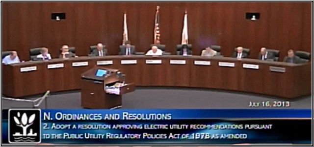 PURPA Standards Vote Photo 2