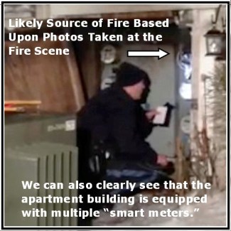 PA Updated Smart Meter Fire Photo B
