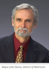 Mayor John Ranns of Metchosin