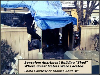 PA Smart Meter Fire Aftermath.2014