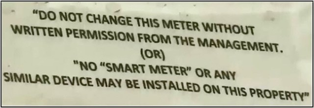 No Smart Meter Posting in San Antonio