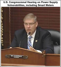Congressional Hearing on Power Supply Vulnerabilities
