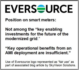 Eversource Position on Smart Meters
