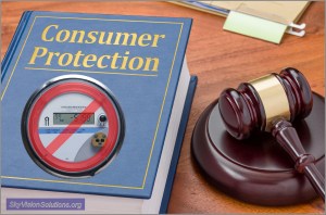 Consumer Protection Clipart with NOT Smart Meter